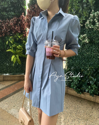 Puff Sleeve Dress