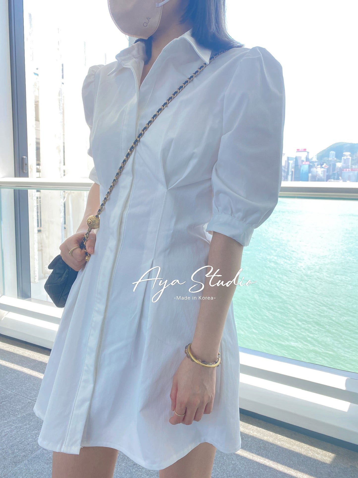 Puff Sleeve Dress