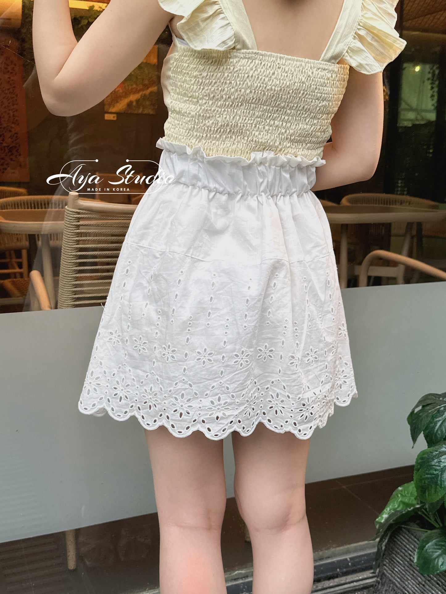 Broderie Anglaise Skirt