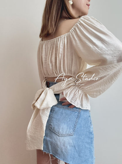 Back Ribbon Top